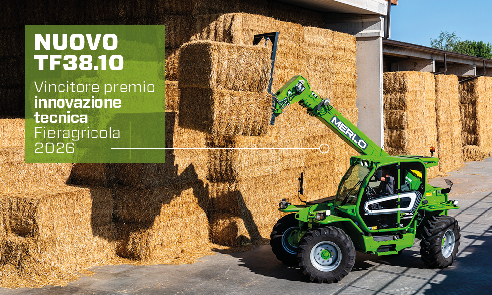 Vincitore premio innovazione tecnica Fieragricola_Merlo Vincitore premio innovazione tecnica Fieragricola_Merlo